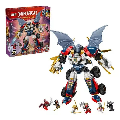 [ SALE ] LEGO® Ninjago Zane\'s Ultra Combiner Mech 71834 Building Set