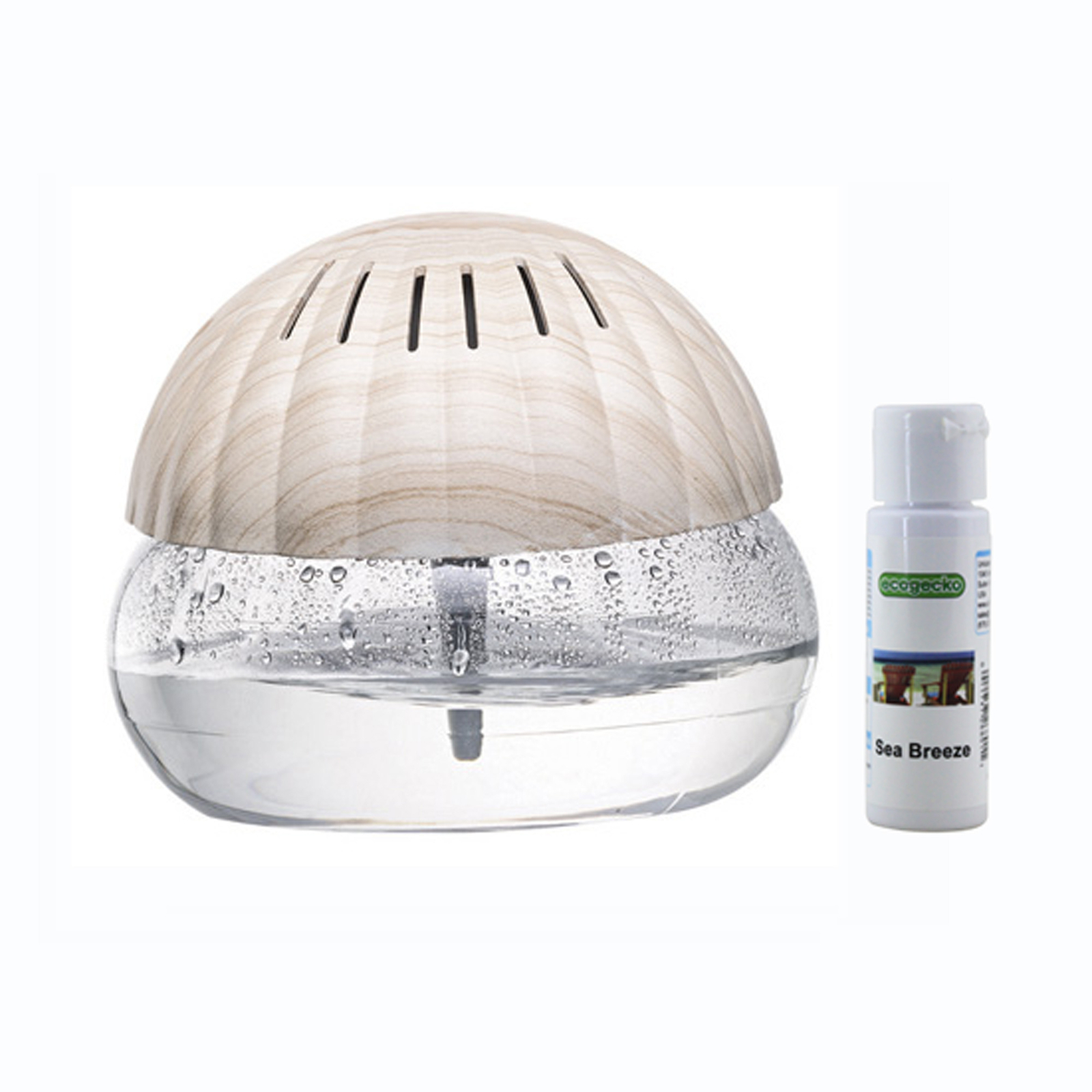 EcoGecko Sea Breeze Water Air Purifier, Washer, Essential Oil Diffuser with Oil 