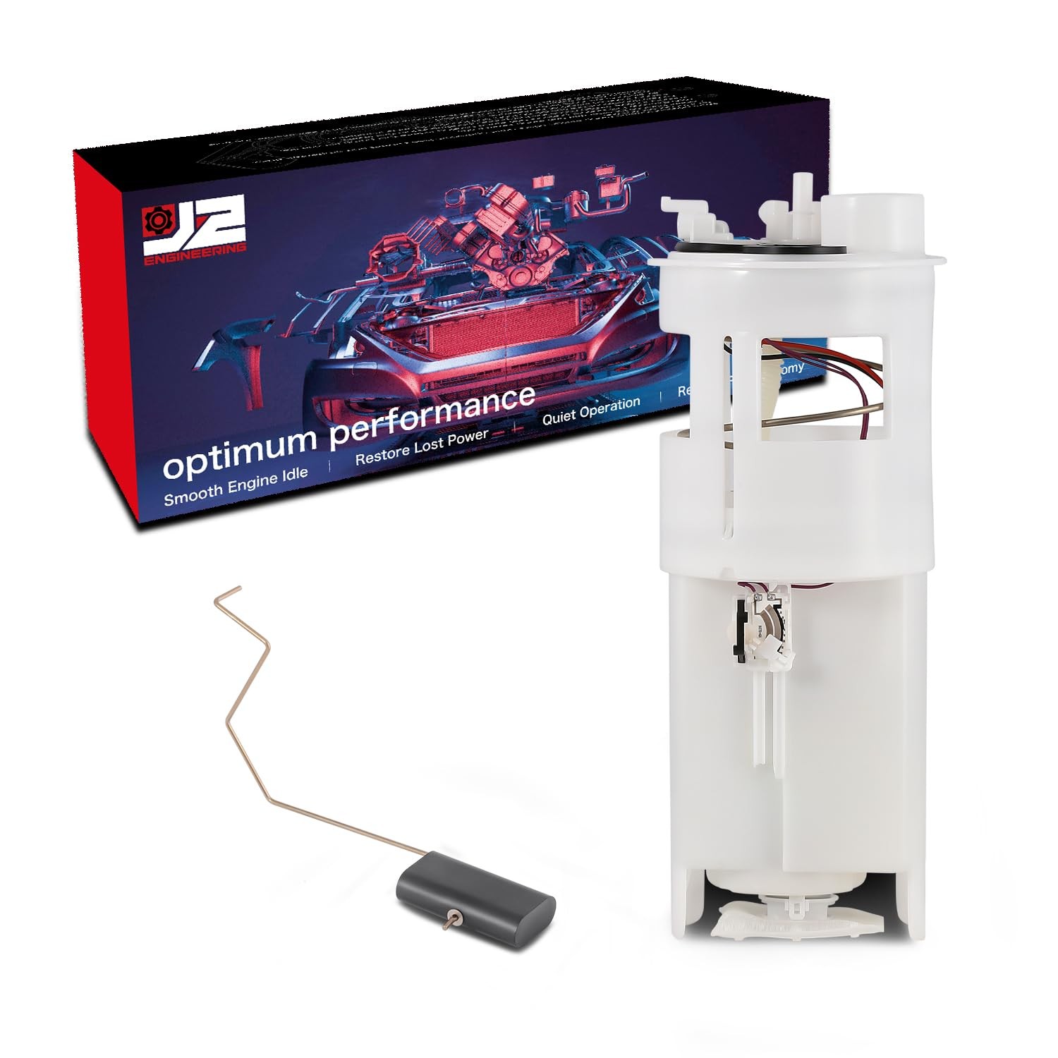 J2 Engineering Electric Fuel Pump Module Assembly Compatible 91-94 Dodge B150