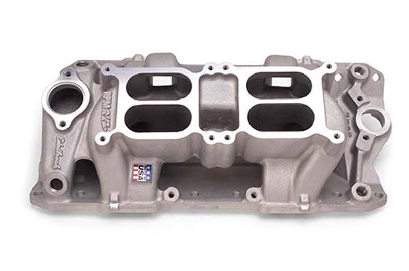 Edelbrock 7525 Performer RPM Air-Gap Dual Quad Intake Manifold