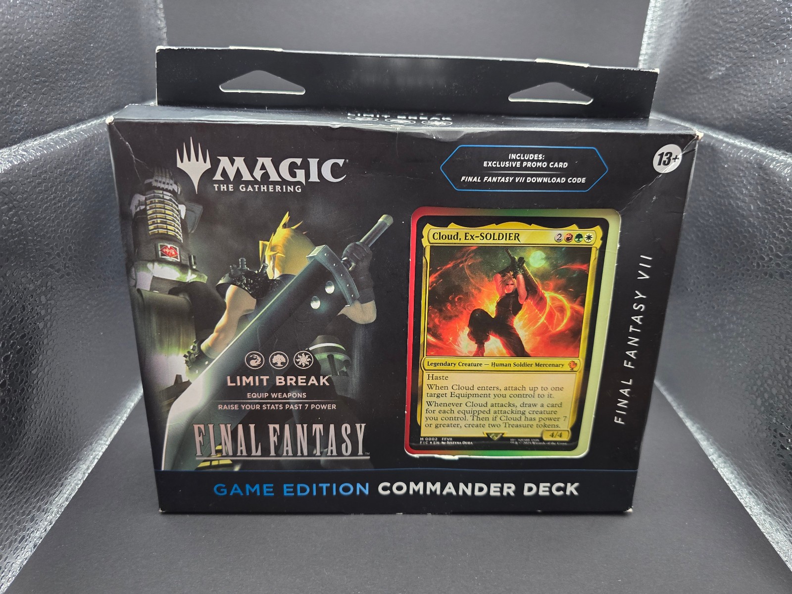MTG:FINAL FANTASY VII Game Edition Commander Deck Limit Break. Free FF7 DL Code MTG:FINAL FANTASY VII Game Edition Commander Deck Limit Break. Free FF7 DL Code