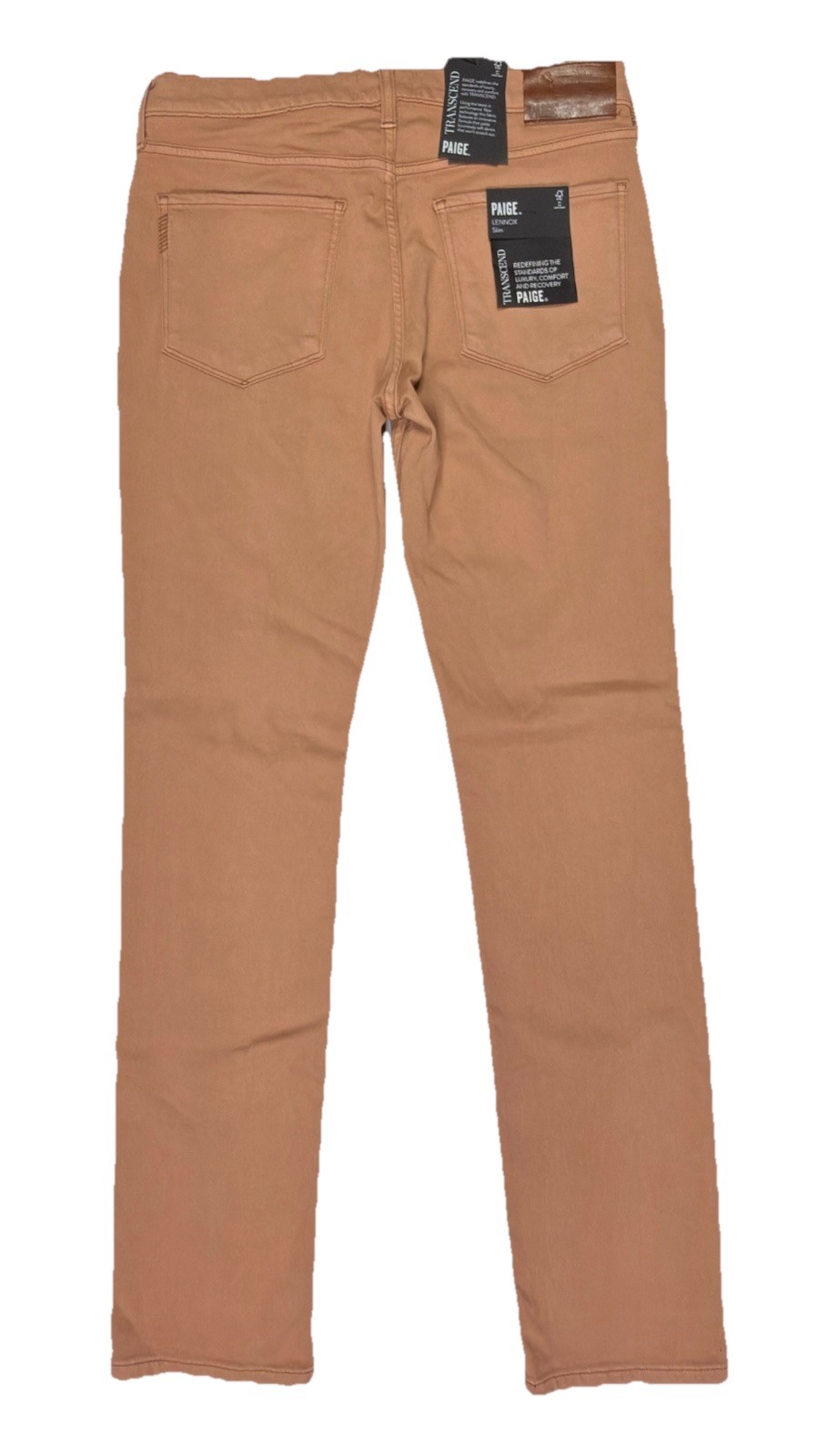 New Paige Lennox Slim Jeans Transcend Men’s 31x33 Redwood Dust New Paige Lennox Slim Jeans Transcend Men’s 31x33 Redwood Dust