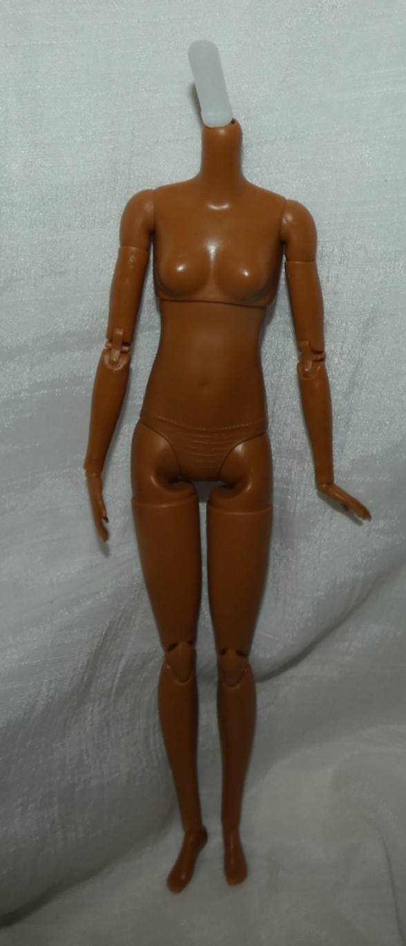NUDE BARBIE BASICS DOLL BODY ONLY EASY SWAP YOU CREATE TALL JJX35