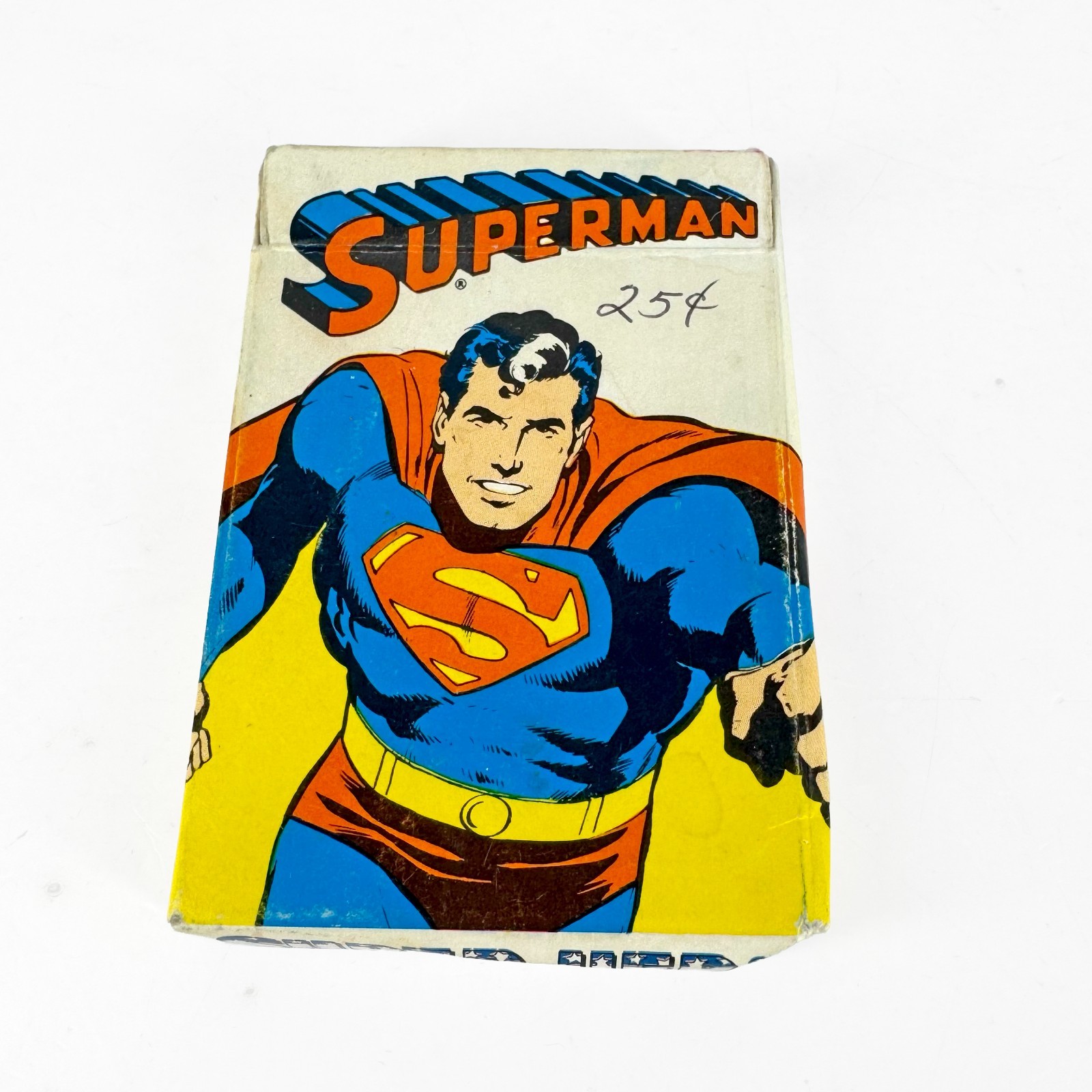 1977  Russell\'s Super Hero Superman Color-A-Deck Card Game