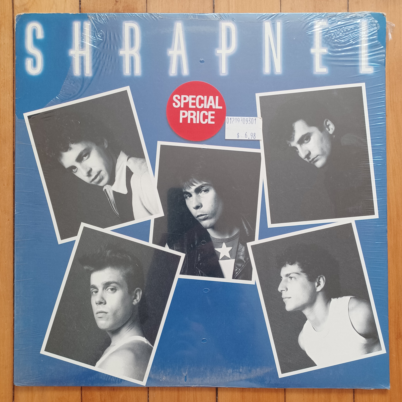 SHRAPNEL Self Titled 1984 Vinyl EP Record SEALED punk monster magnet ramones