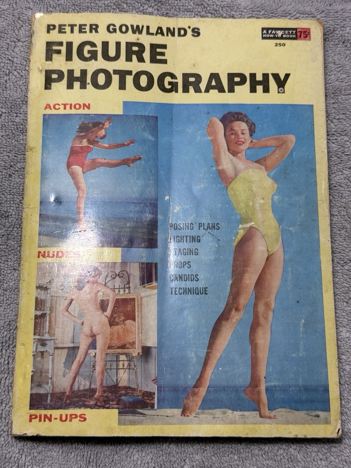 Peter Gowland's Figure Photography Magazine #250 Featuring Nudes & Figure 1954