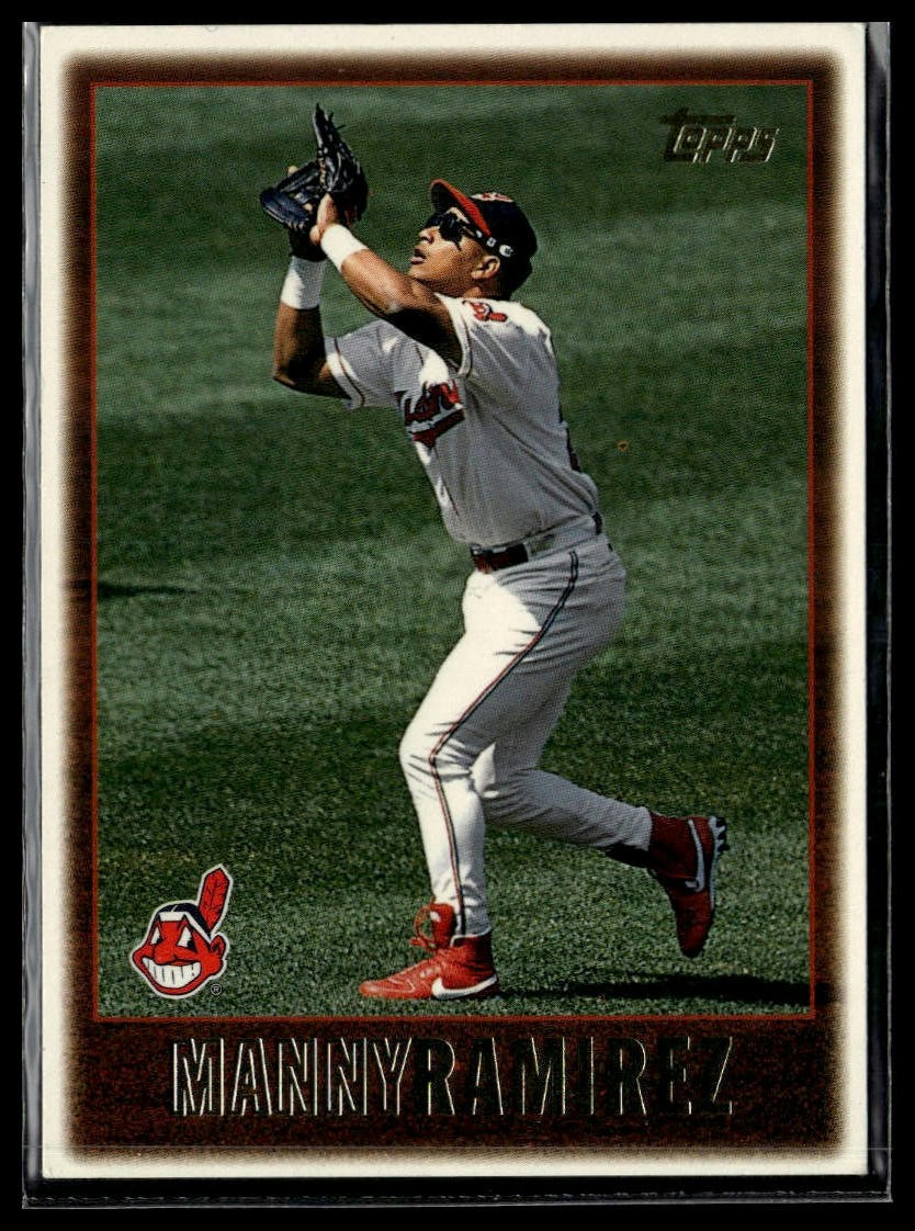 Manny Ramirez 1997 Topps #318 Indians