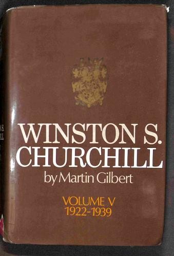 Winston S. Churchill 5 Volumes 1874 - 1939