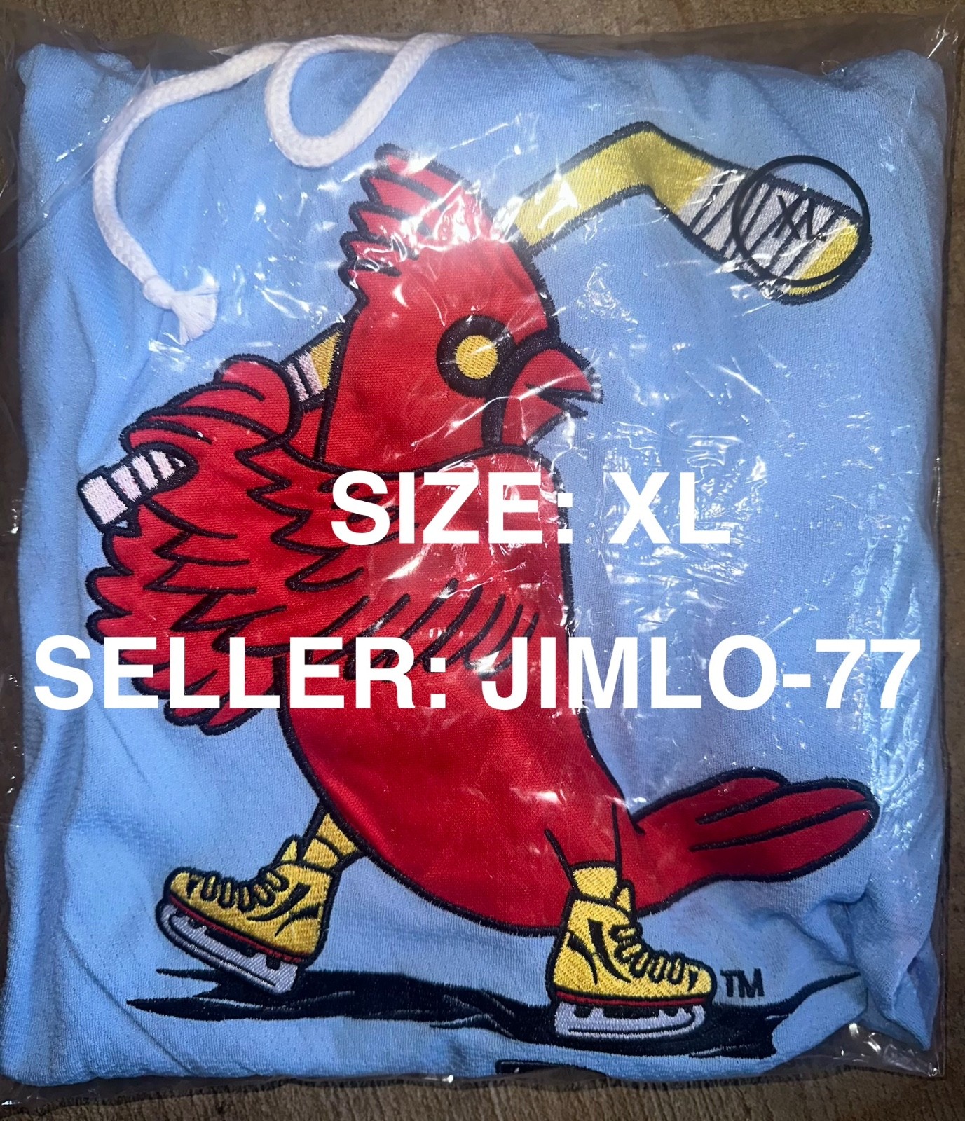CARDINALS HOCKEY JERSEY 2026 EDITION XL 9/18/26 SGA NIB EMBROIDERED ST. LOUIS