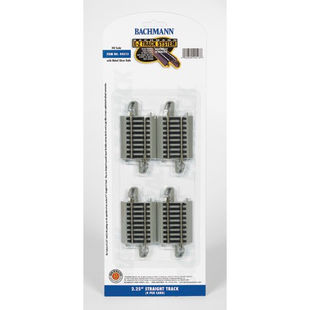 Bachmann Industries HO NS EZ 2-1/4 Straight 4 BAC44513 HO Track