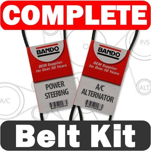 Drive Belt Kit For Toyota Camry 1992-2001 L4 2.2L Alternator/AC-Power Steering