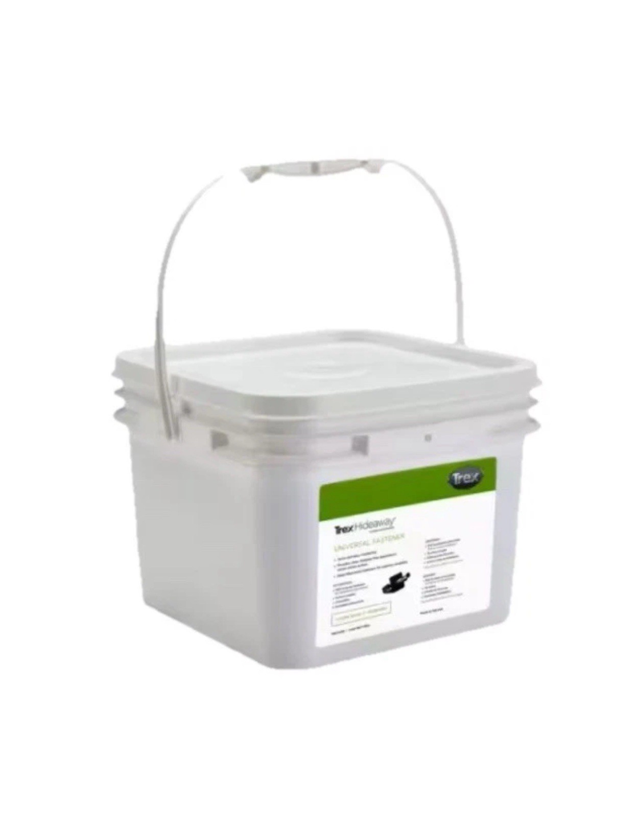 Trex Hideaway Hidden Decking Fastener Combo Bucket – 500 sq. ft. Trex Hideaway Hidden Decking Fastener Combo Bucket – 500 sq. ft.