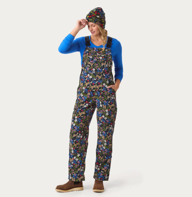 Duluth Women's Heirloom Gardening Bib Overalls - Fawn