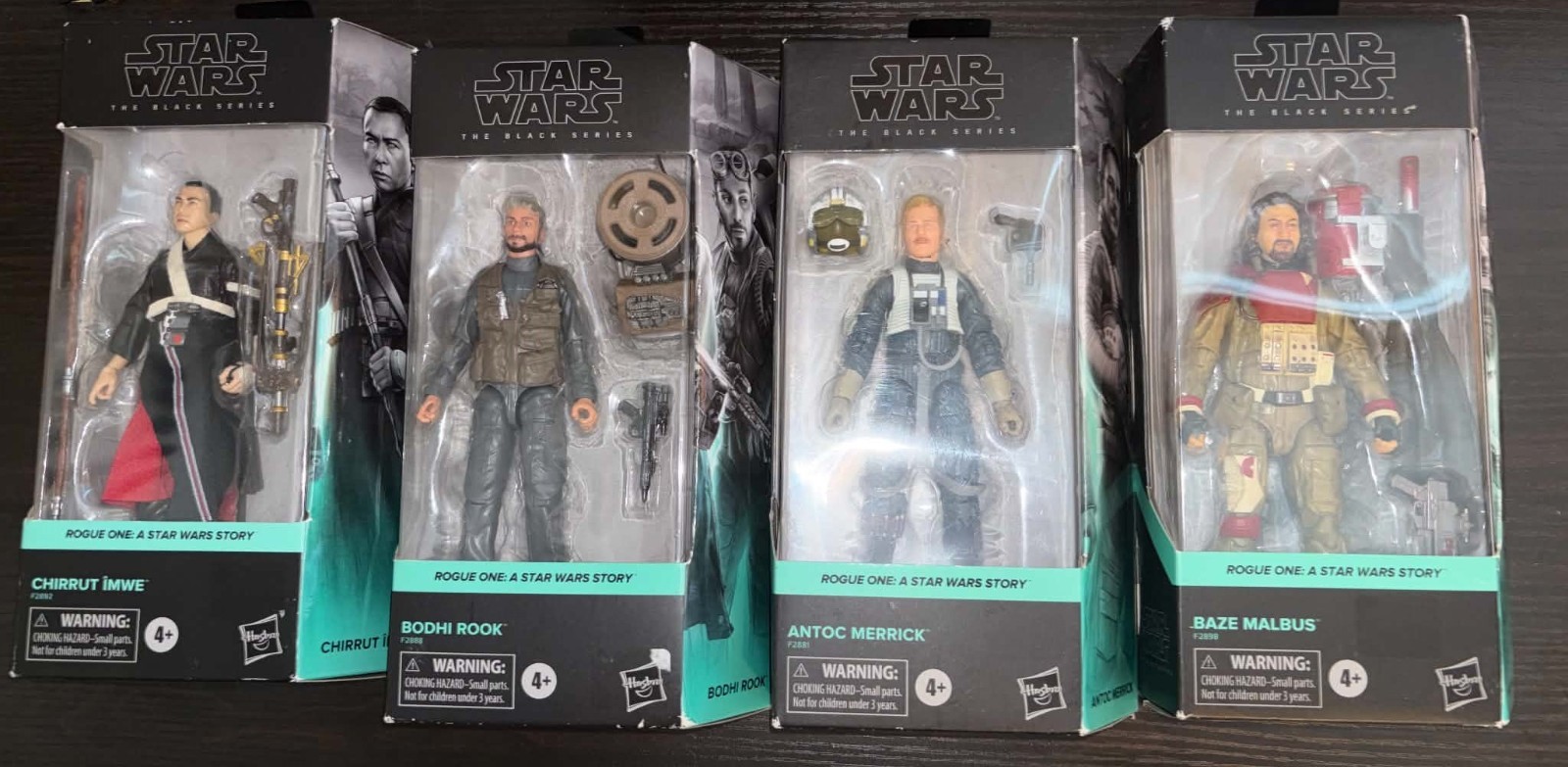 Star Wars: The Black Series - Rogue One Lot of 4 figures MIB