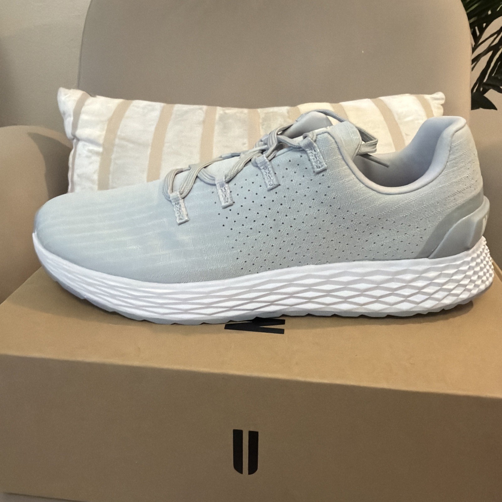 NoBull Men’s Allday Ripstop Gray Size 10.5