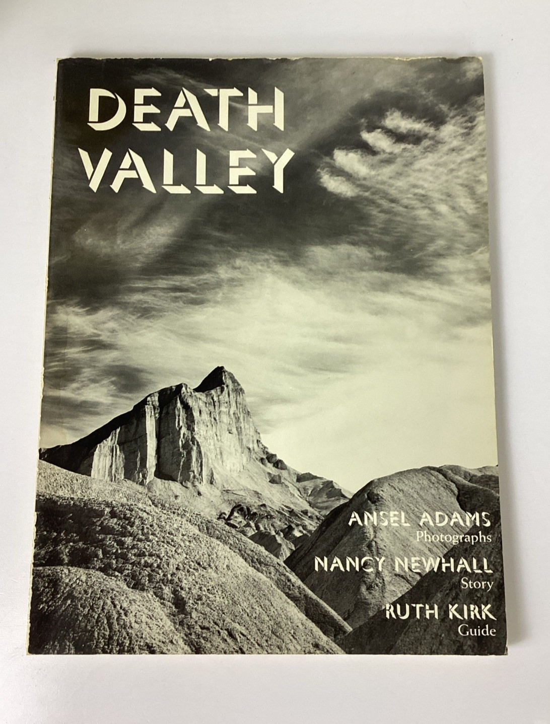 Vintage 1954 DEATH VALLEY Ansel Adams, Nancy Newhall PB Forth Edition 1970