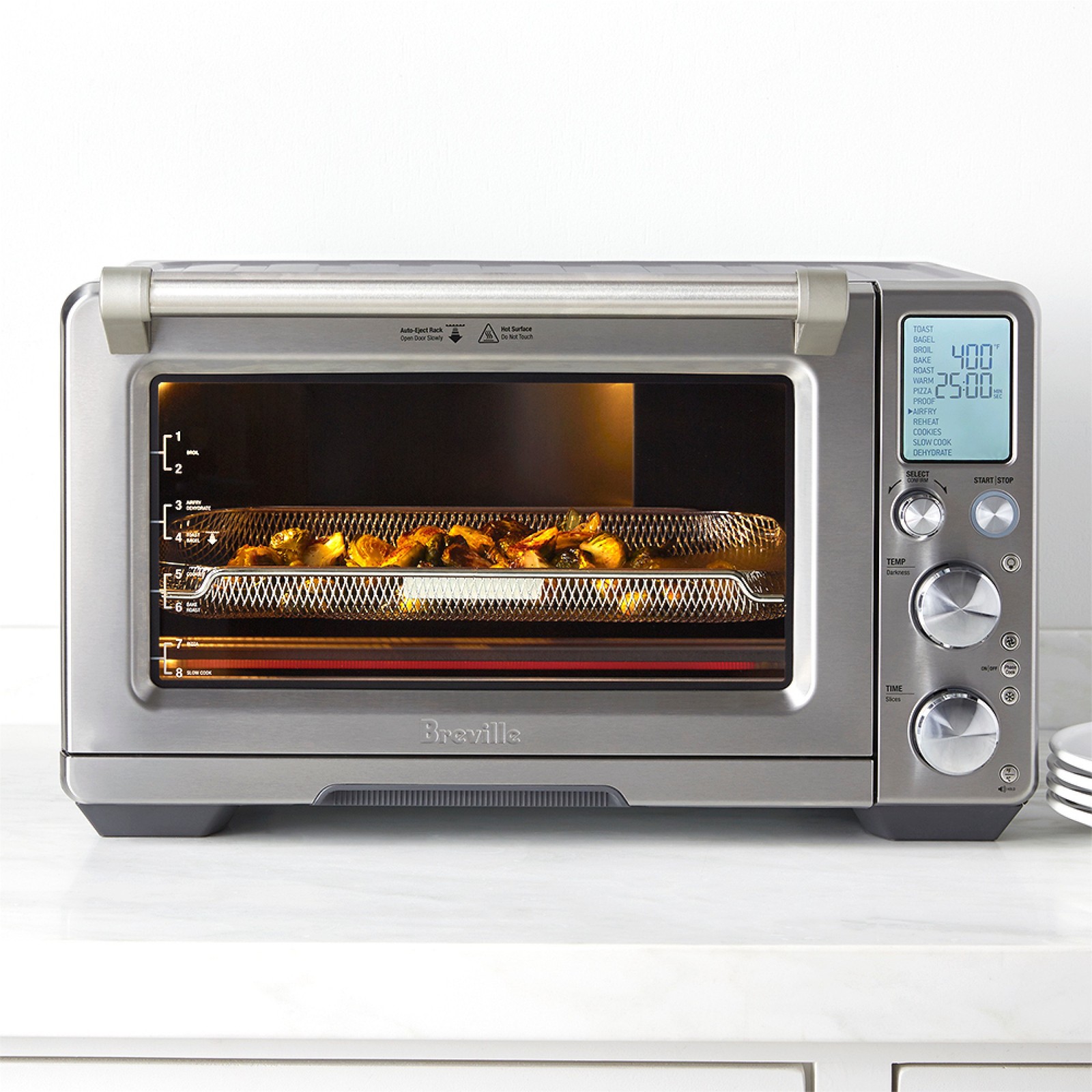 Breville Smart Oven Air Fryer Pro, Multicolor, BOV900BSS +100% Authentic
