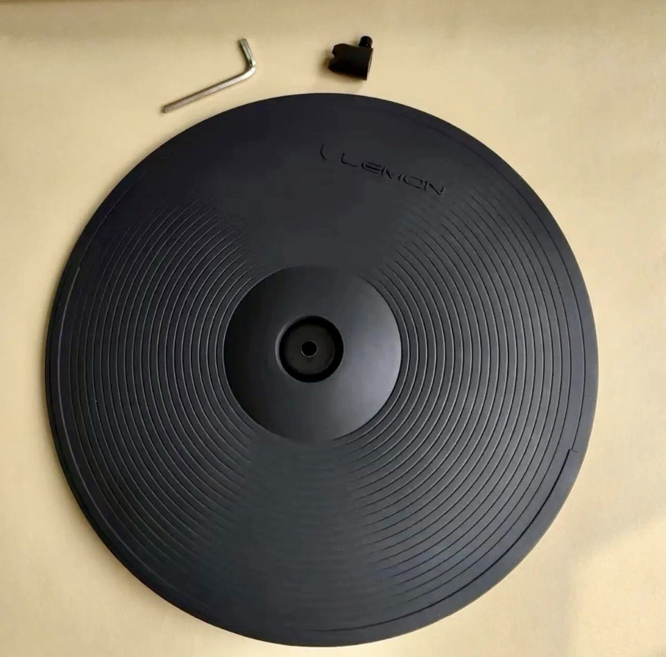 Lemon 15” Double Zone Electronic Crash Cymbal – 2-Zone (Same Day Shipping)