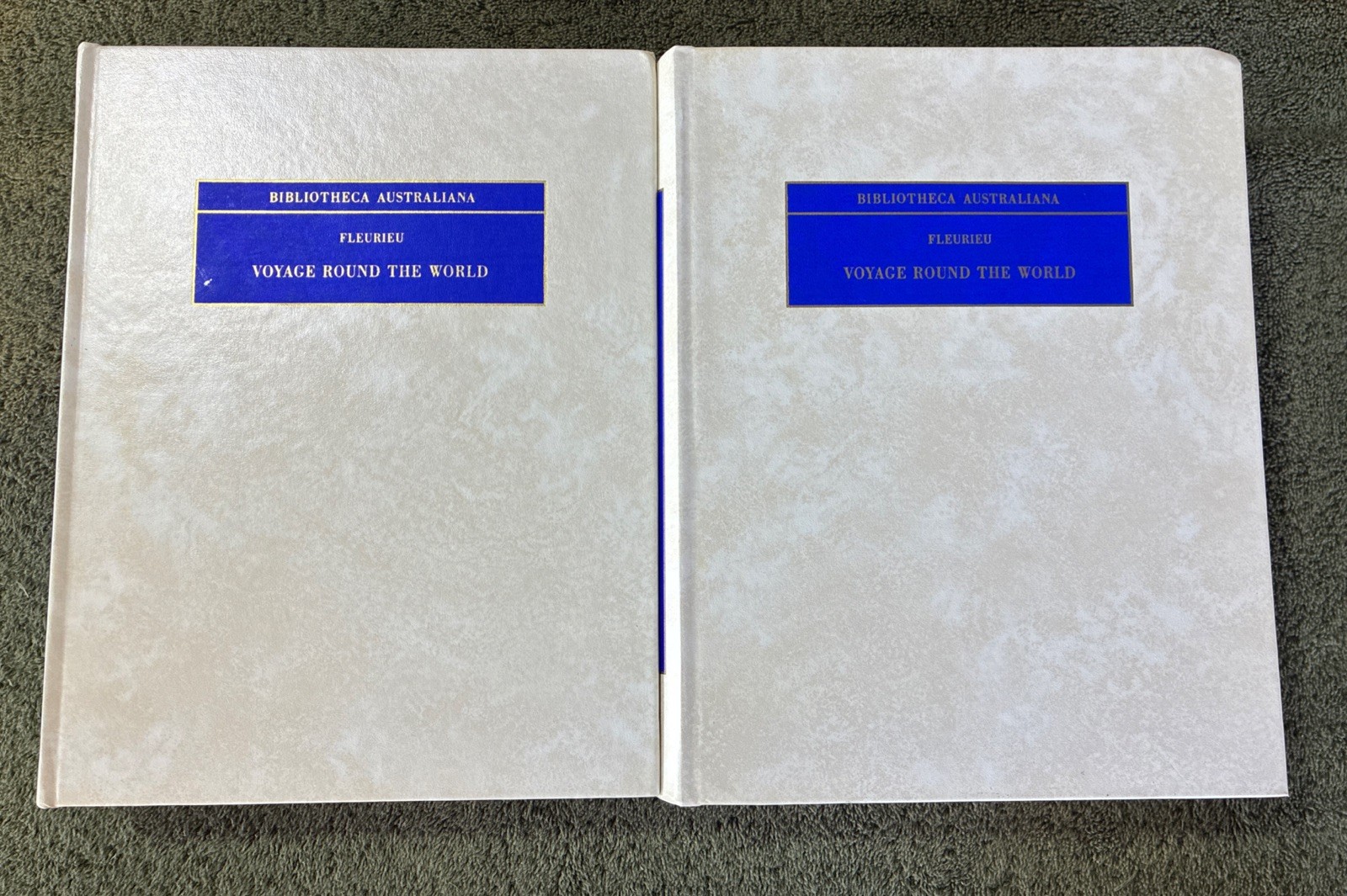 Bibliotheca Australiana 23 & 24 - Voyage Round The World - Etienne Marchand 1969