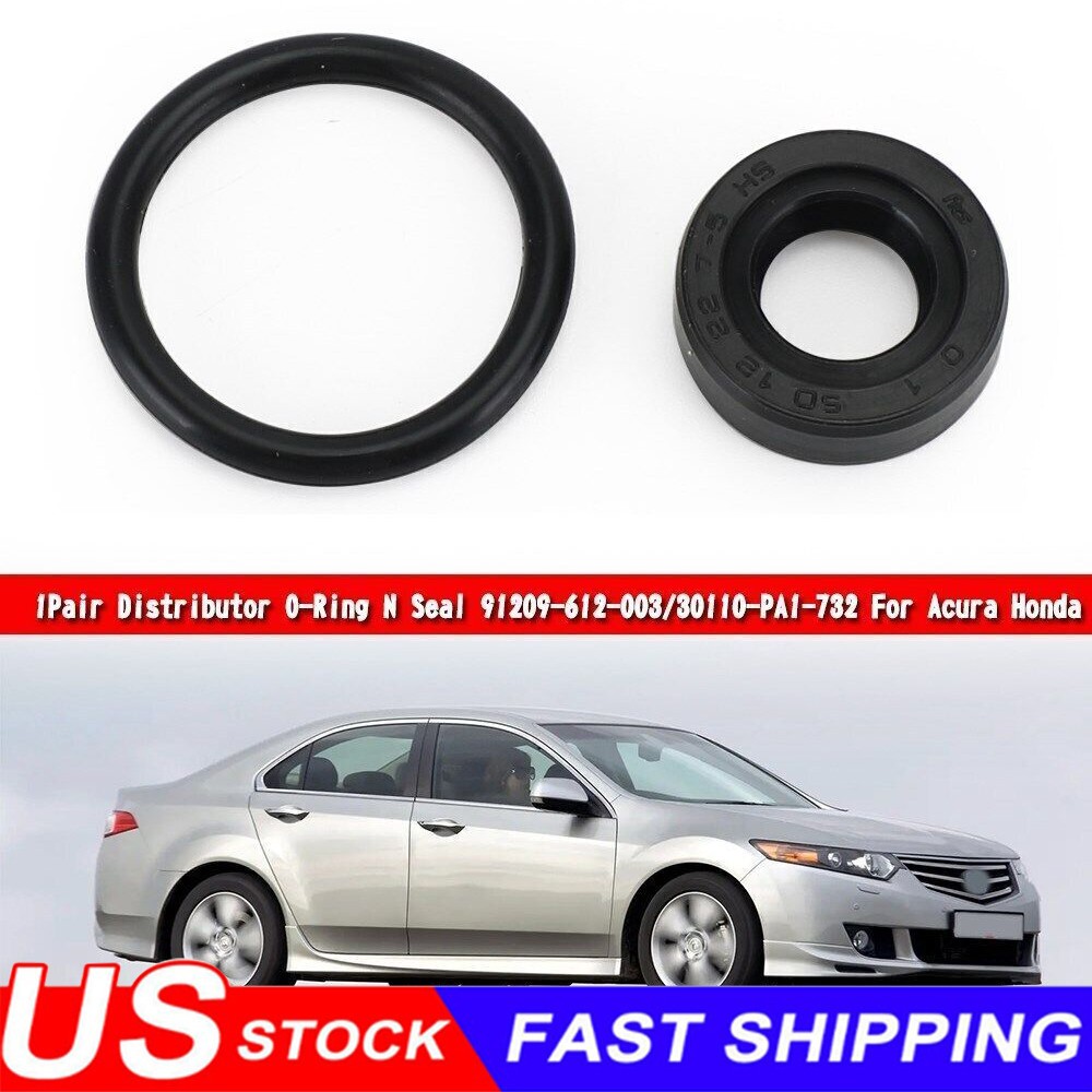 OEM 1 Pair Distributor O-Ring N Seal For Acura Honda Civic NOK 30110-PA1-732