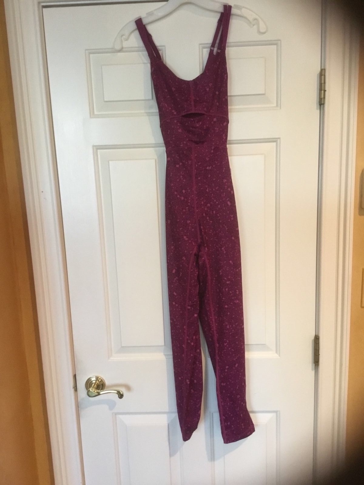 Lululemon Purr-suit One Piece jumpsuit 6 DSWG (paradise geo regal plum) NWT Lululemon Purr-suit One Piece jumpsuit 6 DSWG (paradise geo regal plum) NWT