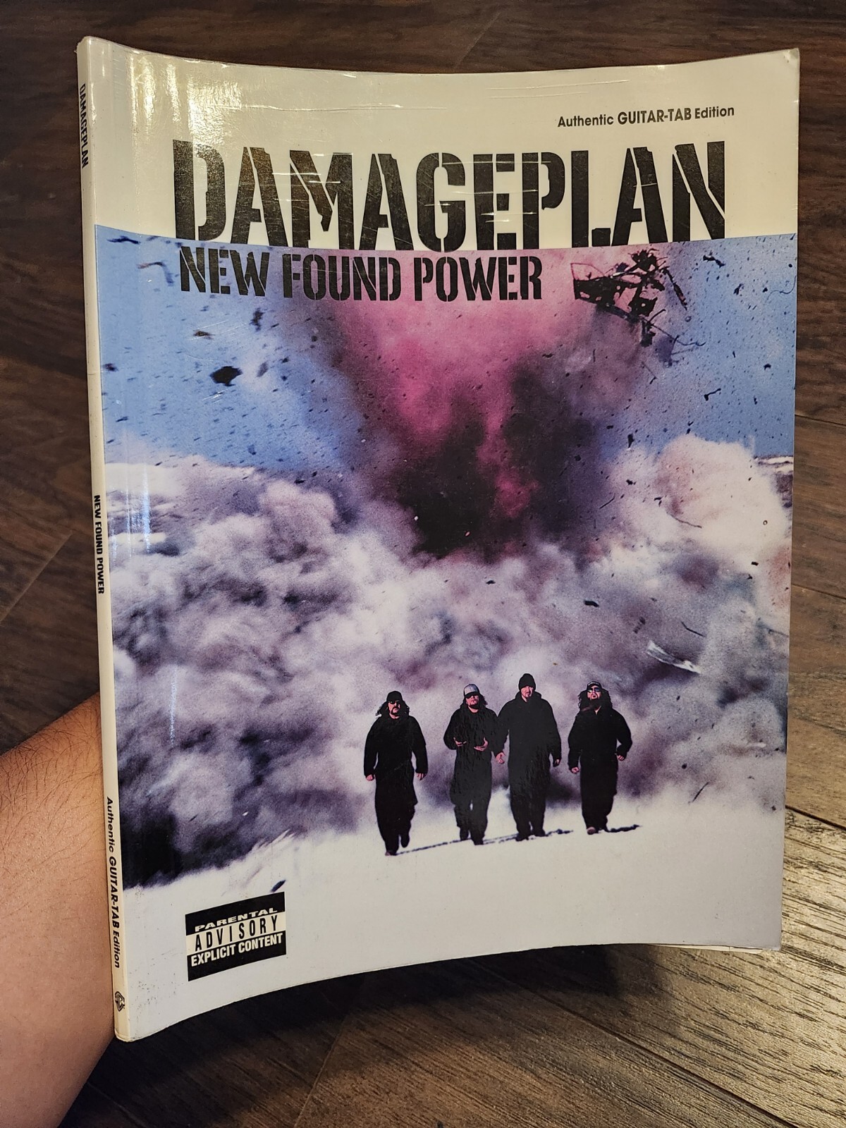 Damageplan New Found Power Authentic Guitar Tab Edition Sheet Music Songbook