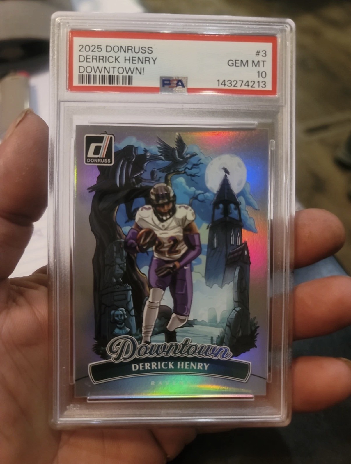 READ DESC… 2025 DERRICK HENRY DOWNTOWN PSA 10 EDITION..‼️🔥