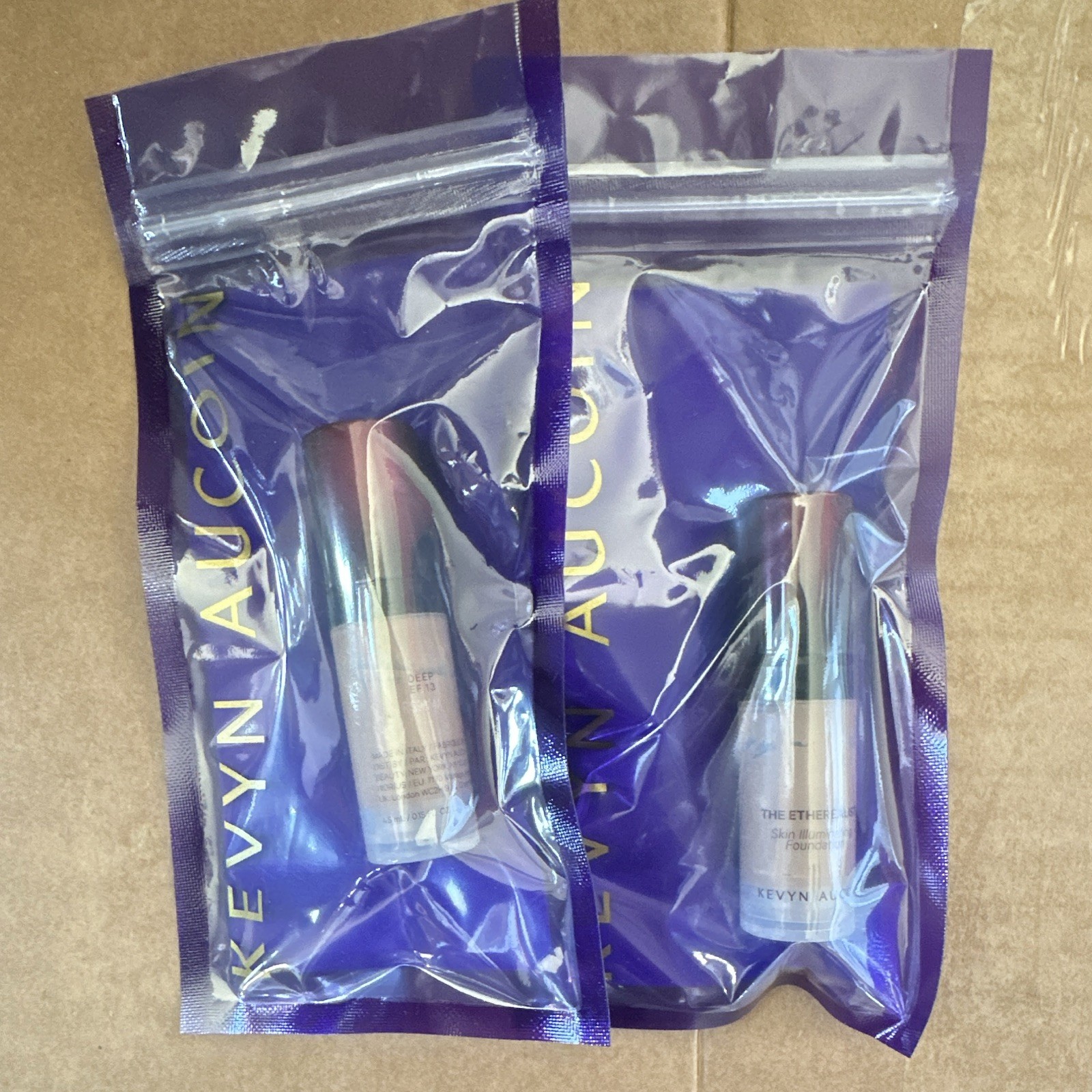 2 Kevyn Aucoin Etherealist Skin Illuminating Foundation Deep EF 13. New/Sealed