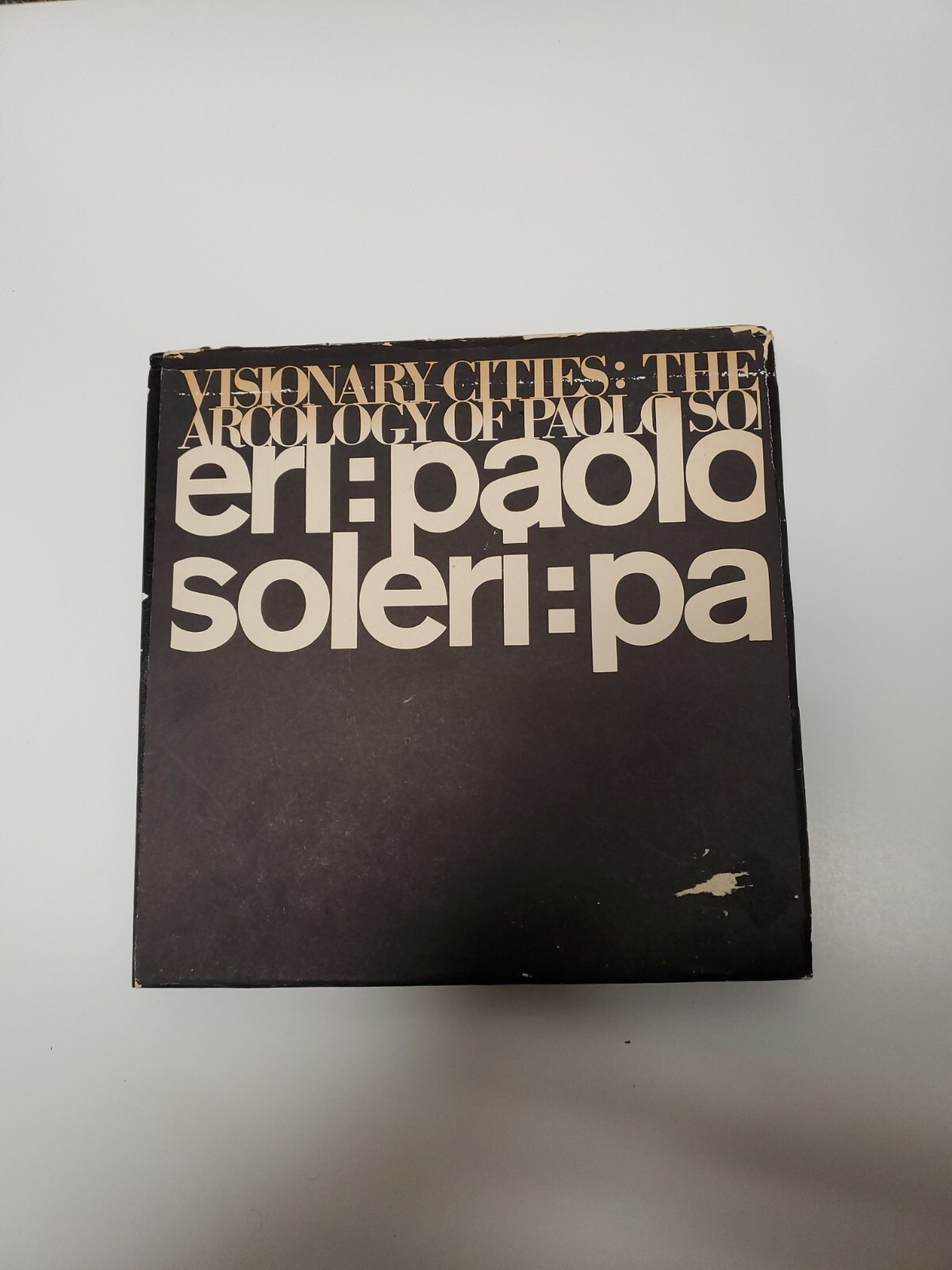 Visionary Cities The Arcology of Paolo Soleri / 1st Edition 1971 Visionary Cities The Arcology of Paolo Soleri / 1st Edition 1971