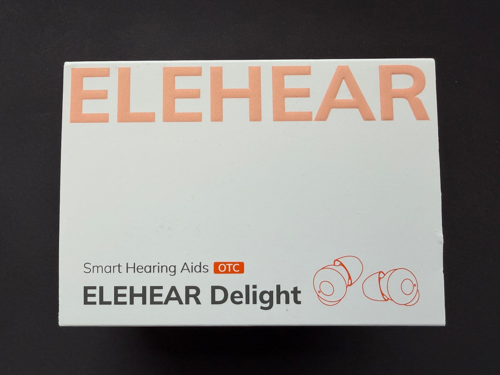 NEW Elehear Delight Smart Hearing Aids OTC AI Noise Reduction Tinnitus Relief