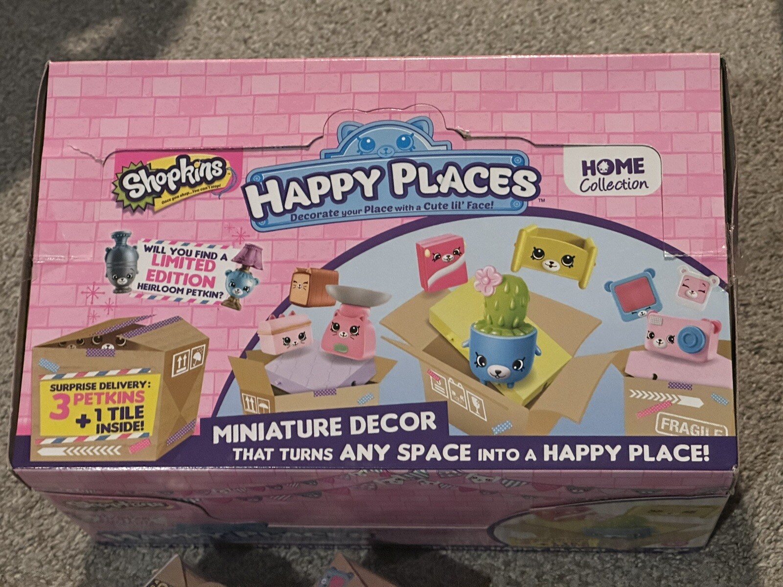 2 Each SHOPKINS HAPPY PLACES LIMITED EDITION 6 Petkins Mystery Blind Box New