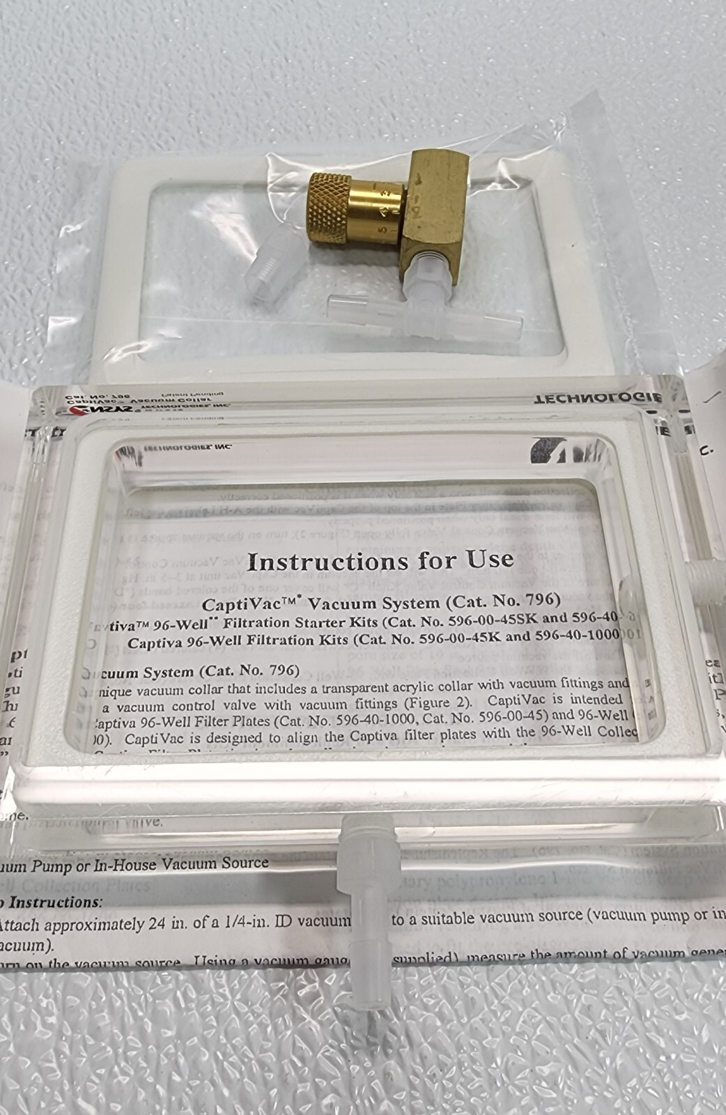 Varian Agilent A796 Captiva Vacuum Collar Varian Agilent A796 Captiva Vacuum Collar