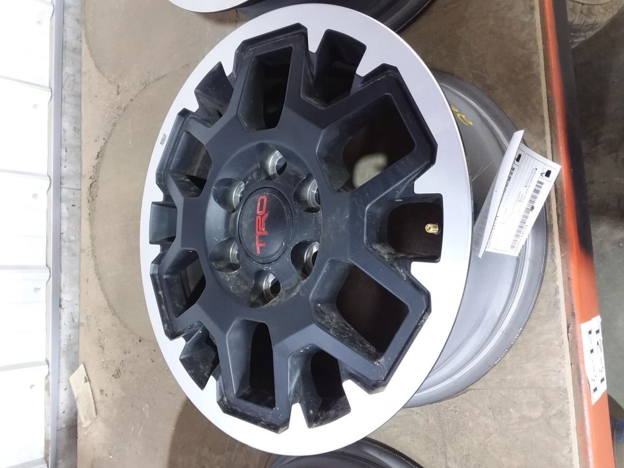 Wheel 17x7-1/2 Black Trd Off-road Package Fits 24-25 TACOMA 2156027
