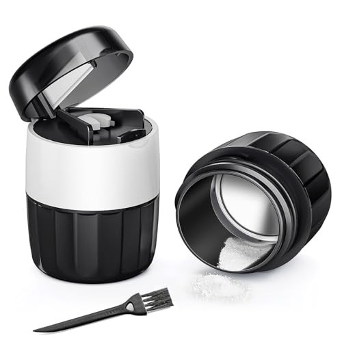 DEPAD 3-in-1 Pill Crusher and Pill Cutter, Pills Crusher Fine Powder with Stainl DEPAD 3-in-1 Pill Crusher and Pill Cutter, Pills Crusher Fine Powder with Stainl