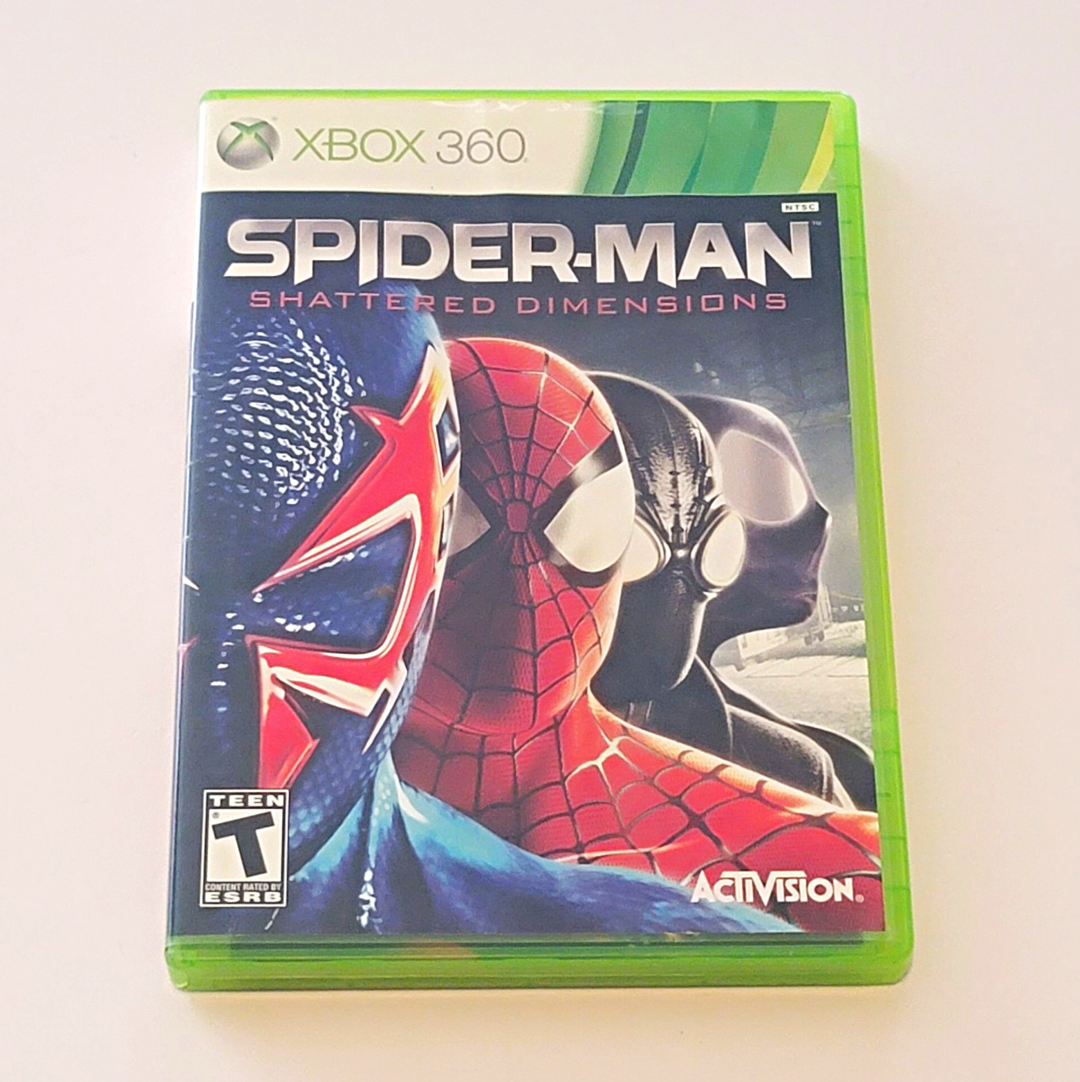 Activision Spider-Man: Shattered Dimensions Xbox 360 w/ Manual NTSC-U/C T Activision Spider-Man: Shattered Dimensions Xbox 360 w/ Manual NTSC-U/C T