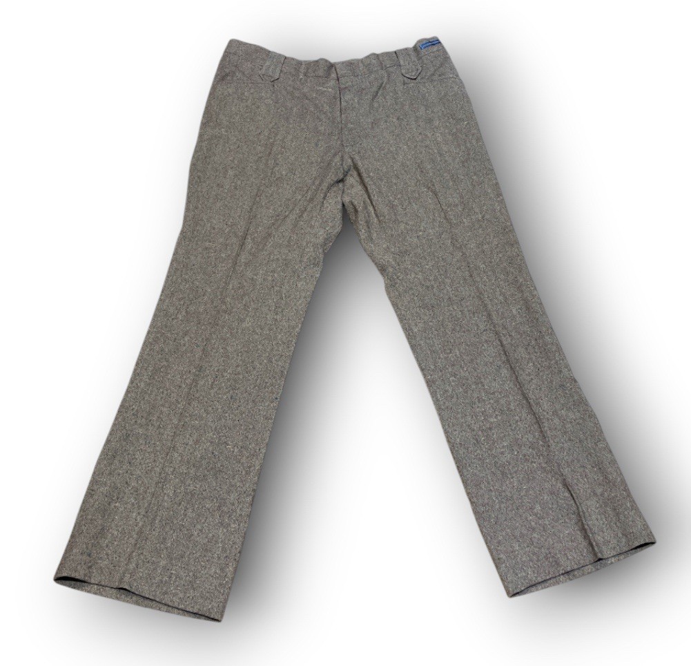 Vintage Pendleton High Grade Western Wear Tweed Wool Pants Trousers 36x30 NWOT