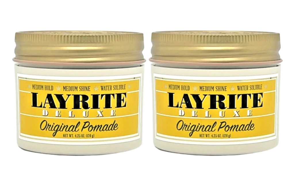 (2) Two Layrite Original Pomade 4.25 Oz