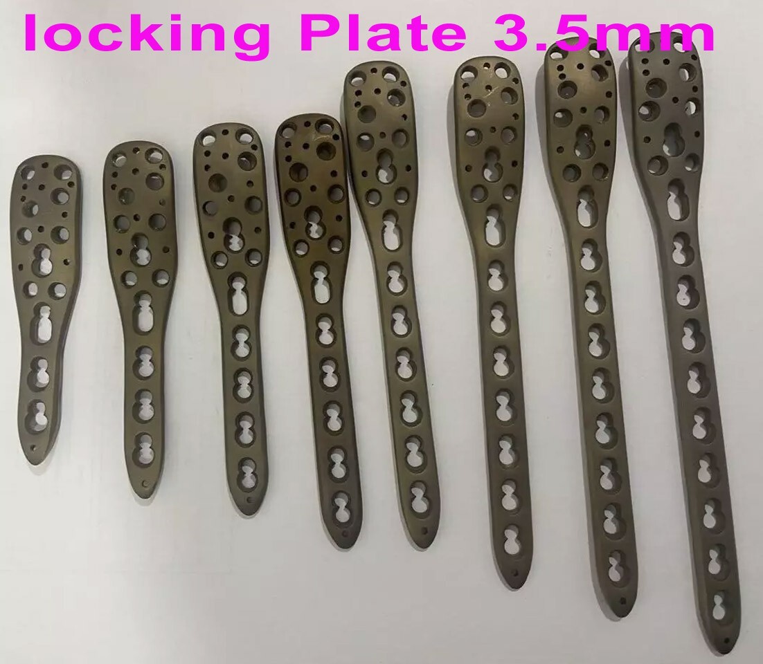 8 pcs Proximal Humerus philos Titanium locking Plate 3.5mm 3 to 9 holes NGD