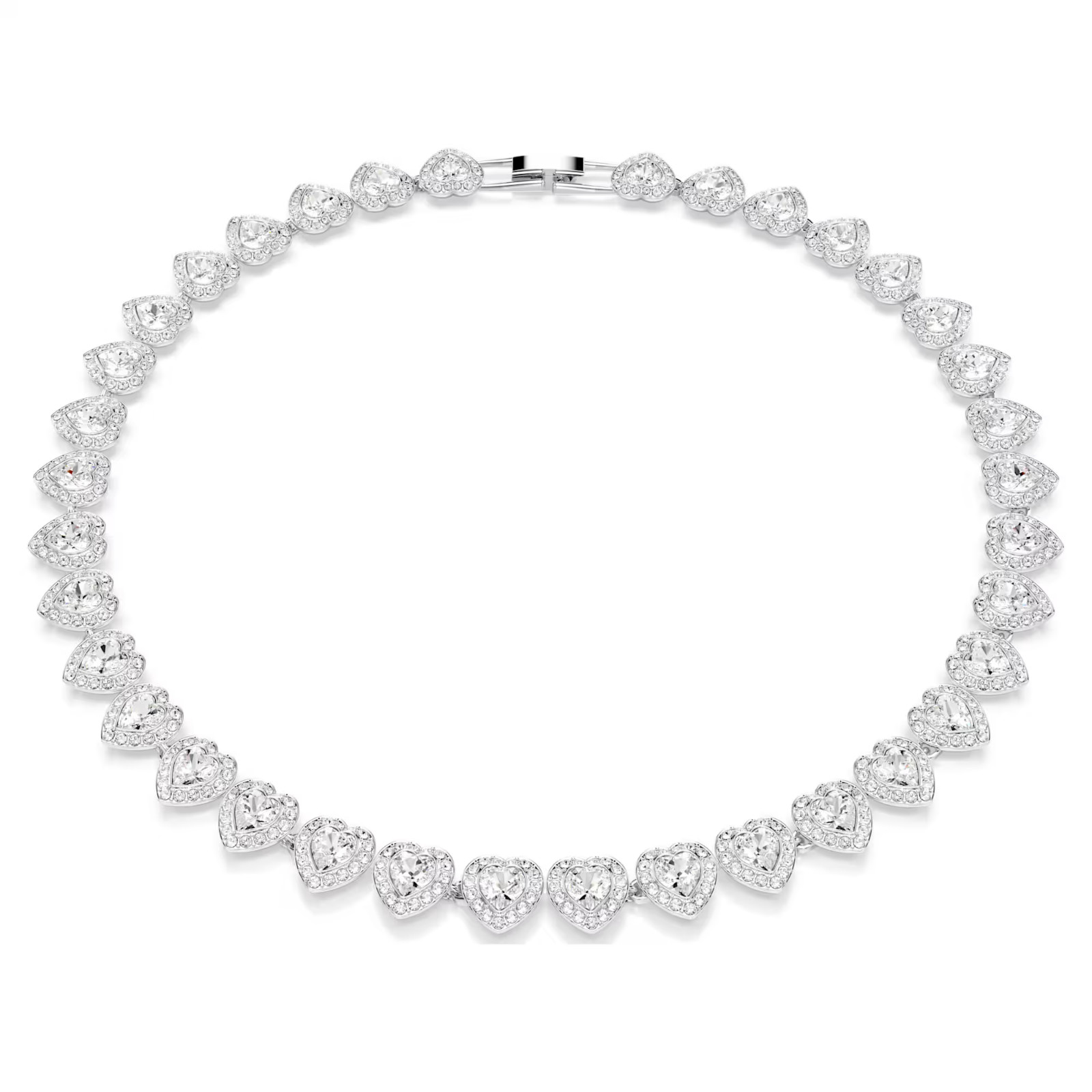 Ariana Grande x Swarovski necklace Mixed cuts, Heart, White - SALE