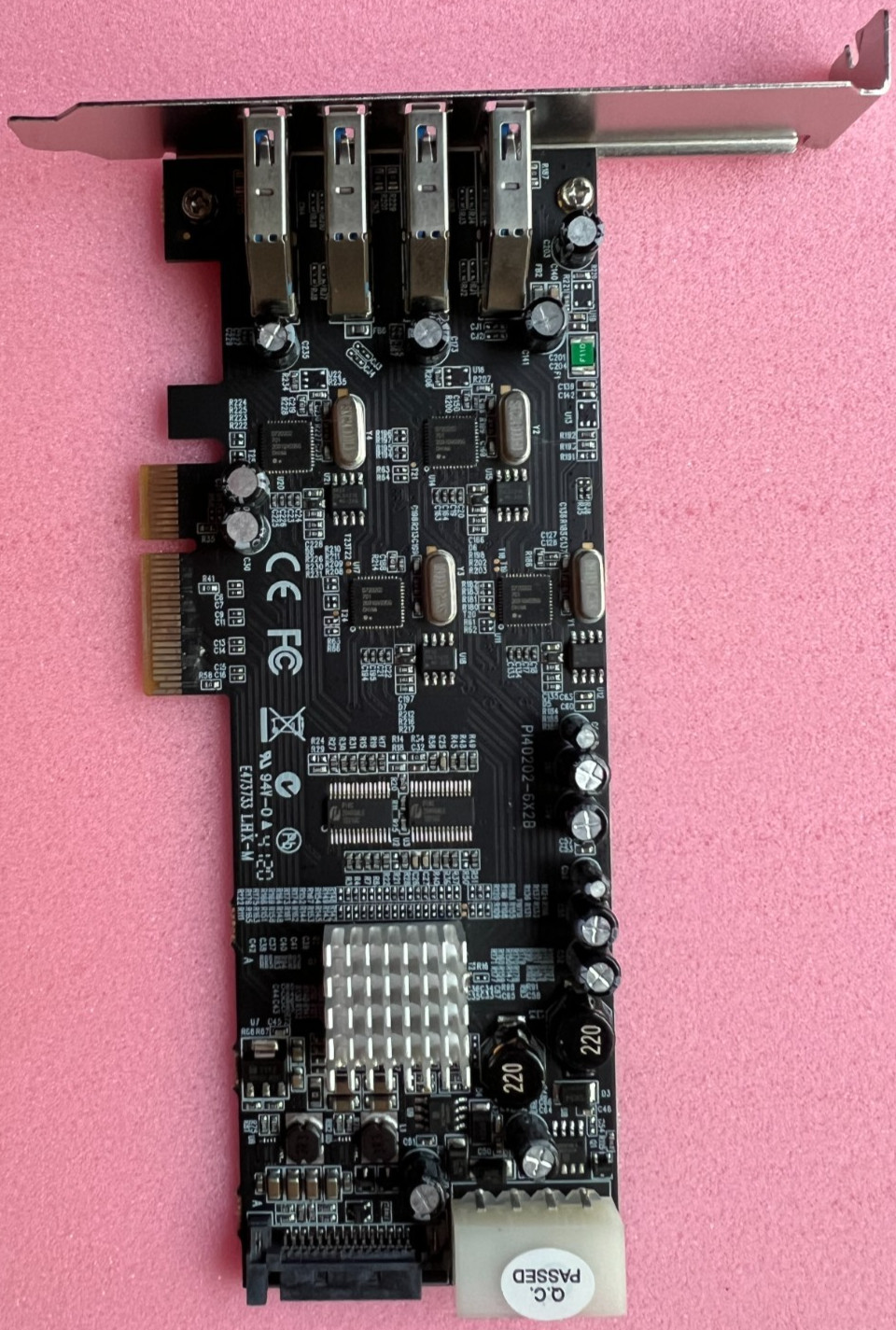 StarTech 4-Port USB 3.0 PCIe Card with 4 Dedicated 5Gbps Channels PEXUSB3S44V StarTech 4-Port USB 3.0 PCIe Card with 4 Dedicated 5Gbps Channels PEXUSB3S44V