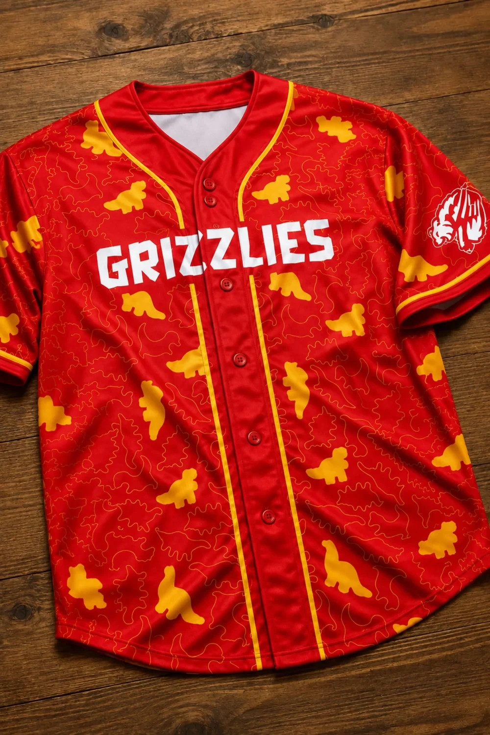 SALE 2026 Fresno Baseball Dino Nugget Theme Jersey Fan Gift Unisex Shirt S-5XL
