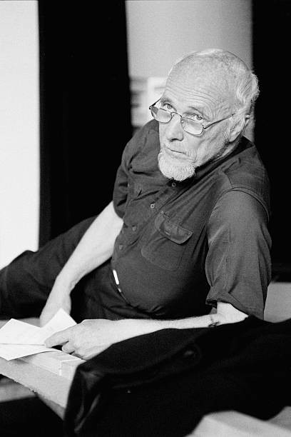 Composer Theo Loevendie on April 25th 1995 at Carre in Amsterdam N- Old Photo