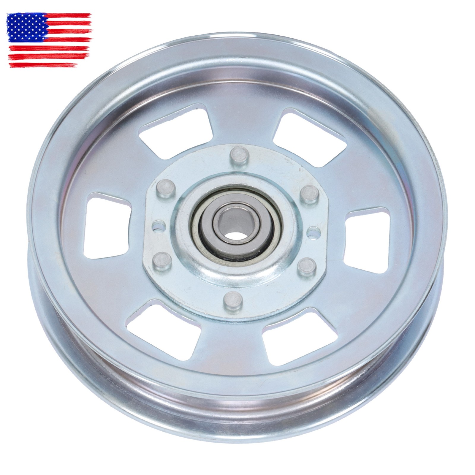 Flat Idler Deck Pulley For Bad Boy 033-7201-25 033-7201-00 033-2000-00 ZT MZ