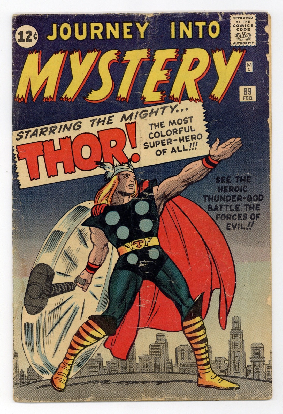Thor Journey Into Mystery #89 GD- 1.8 1963