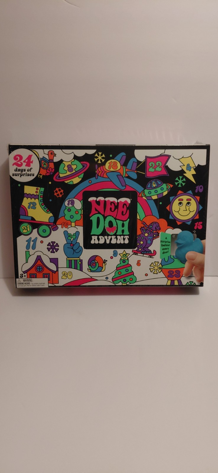 100% Authentic NeeDoh Holiday 2026 Advent Calendar Brand New Hard to Find RARE