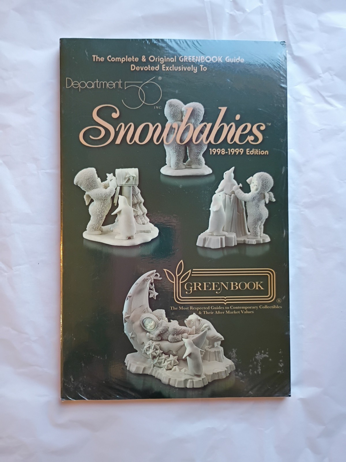Greenbook Guide to Department 56 Snowbabies 1998-1999 New (675)