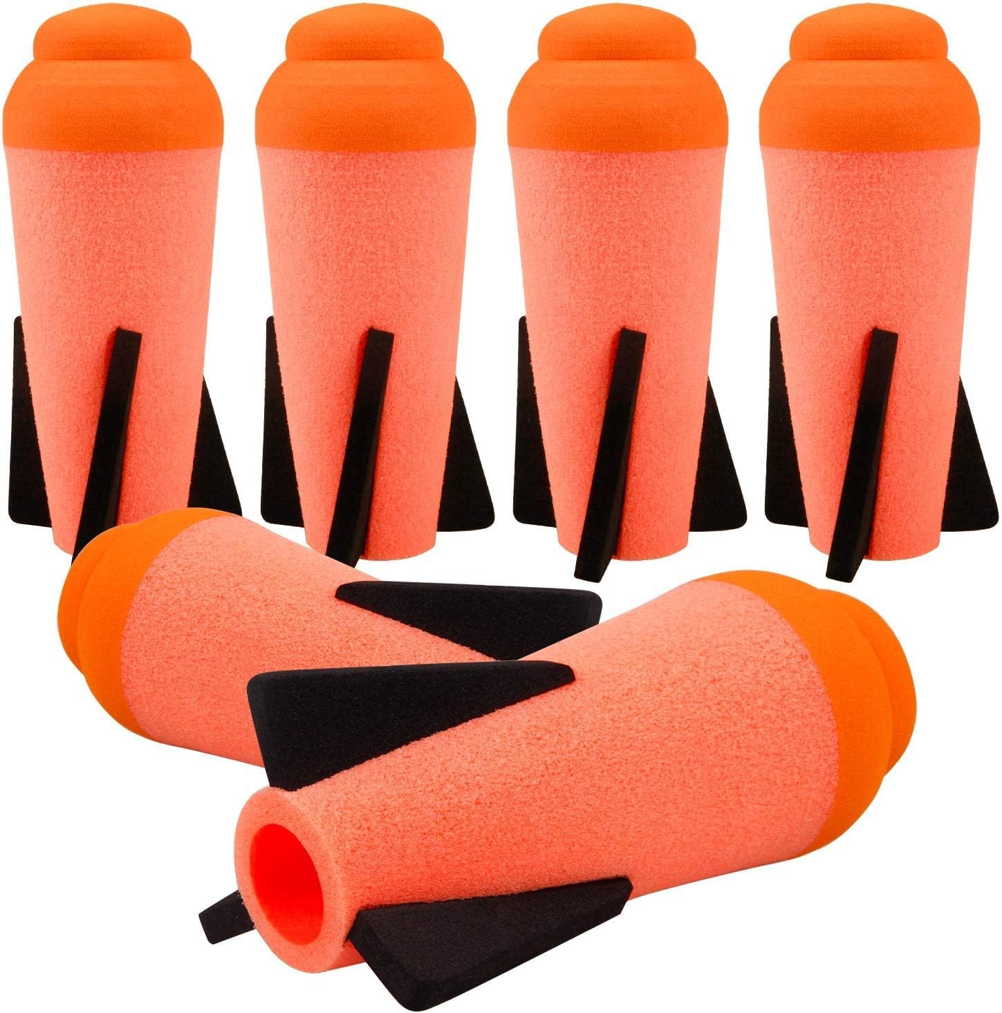 Ruibytree 6 Packs Mega Missile Refill for Nerf N-Strike Elite 4.7\ Ruibytree 6 Packs Mega Missile Refill for Nerf N-Strike Elite 4.7\