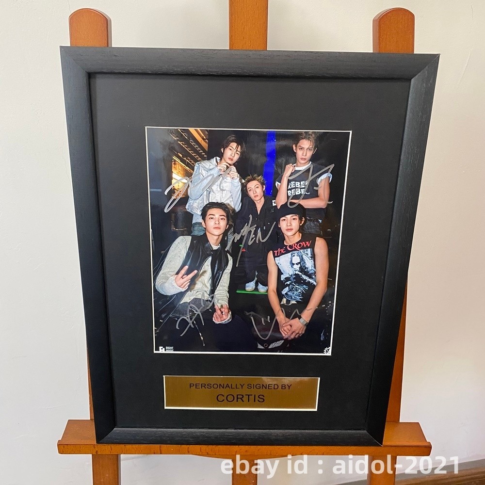 CORTIS GROUP Photo Poster 8*10 Autographs SIGNED K-POP FRAMED 2025B
