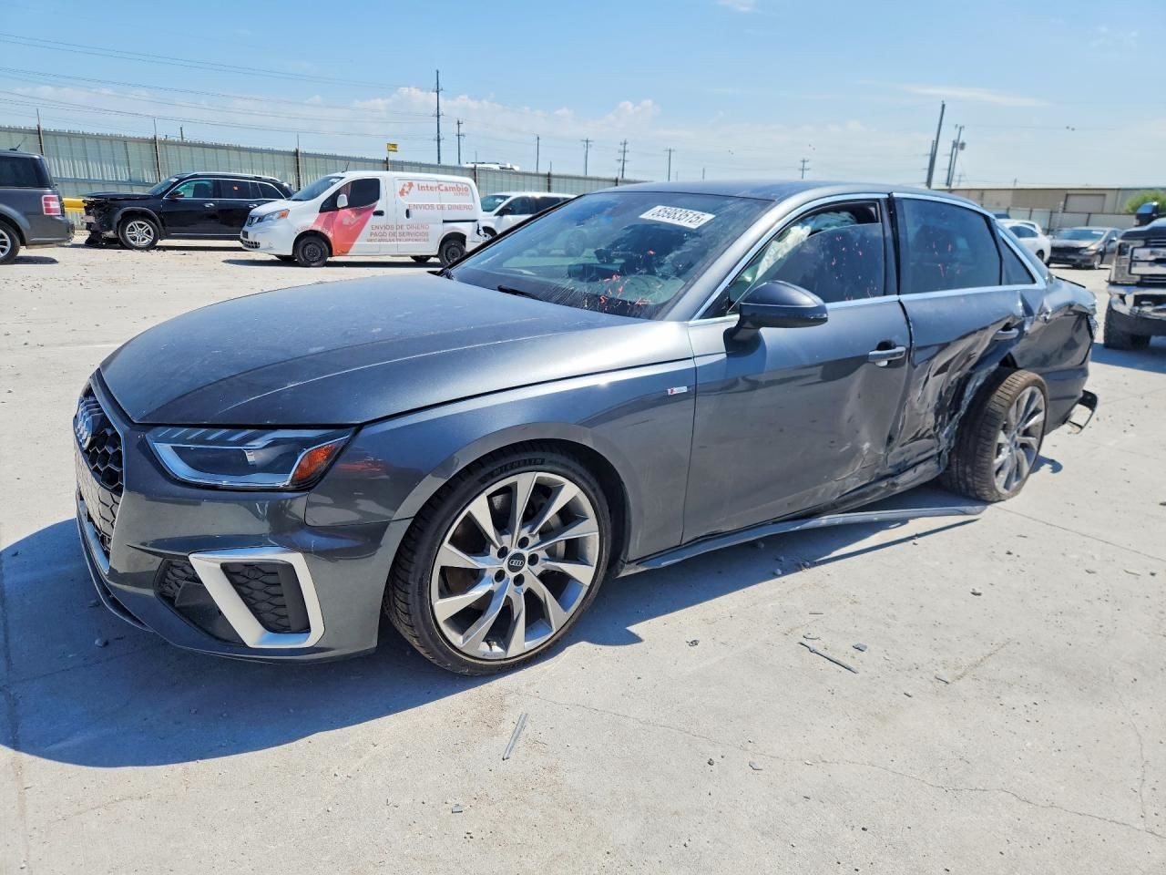 Wheel 19x8-1/2 Alloy 10 Spoke Fits 20-23 AUDI A4 645612