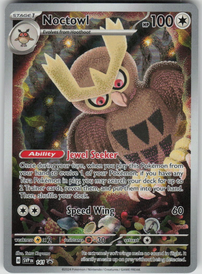 Pokemon Noctowl 141 SV: Scarlet & Violet Promo Cards Promo NM